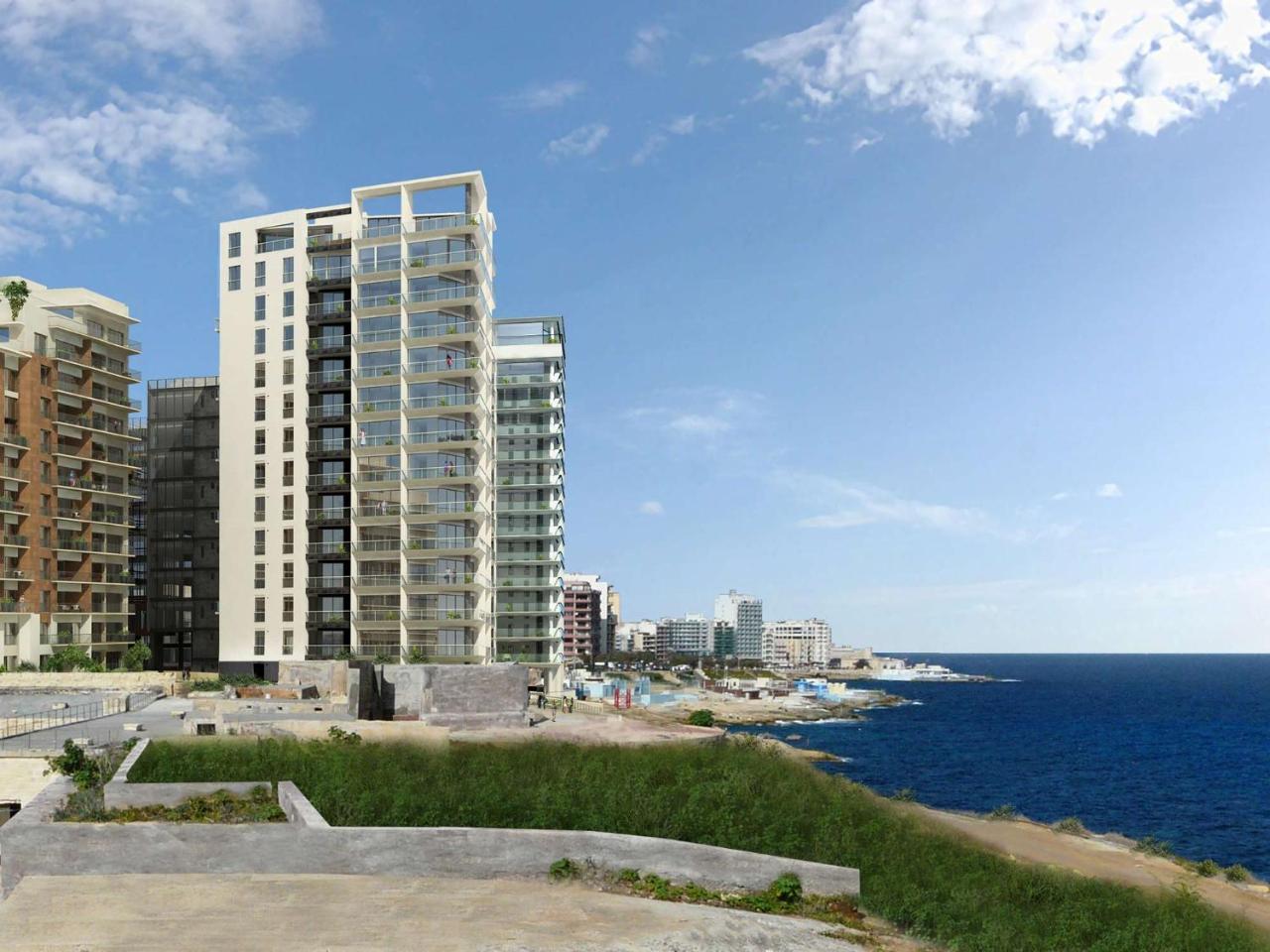 Seaview Apartment In Fort Cambridge, Sliema Buitenkant foto